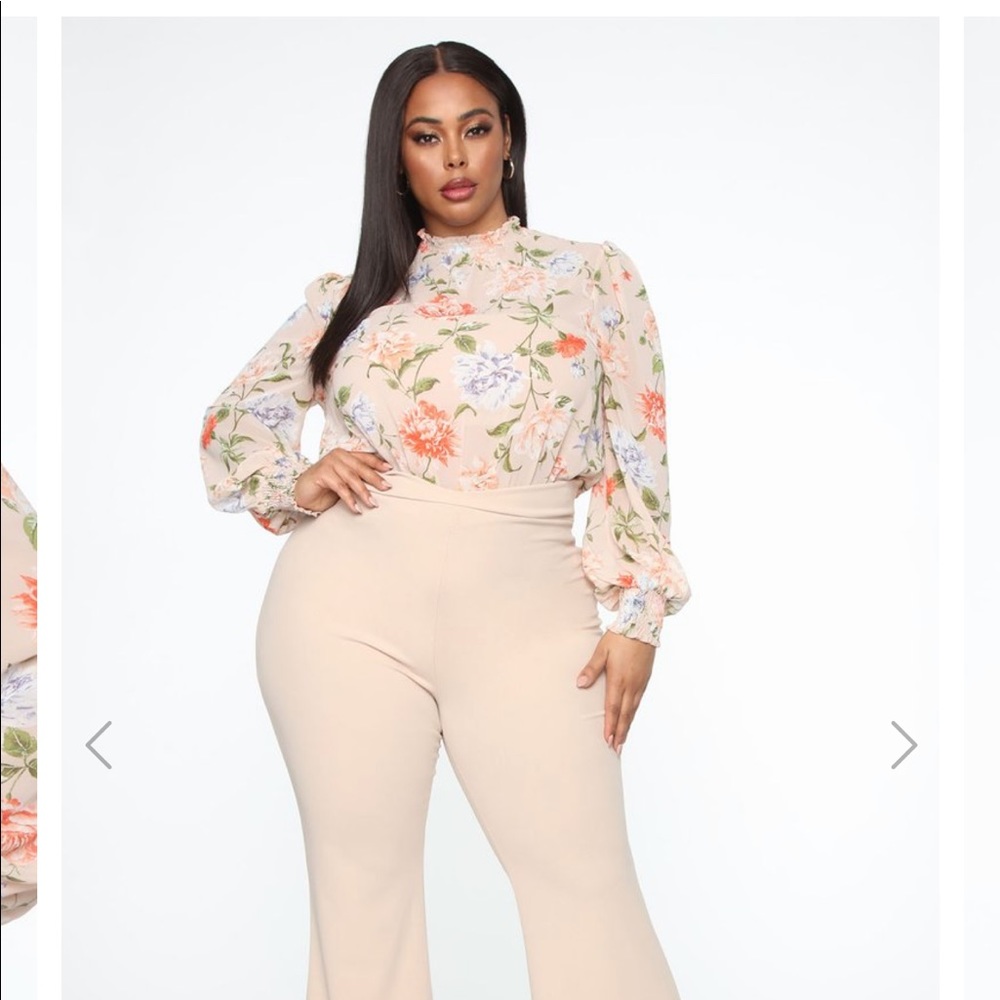 Floral bodysuit